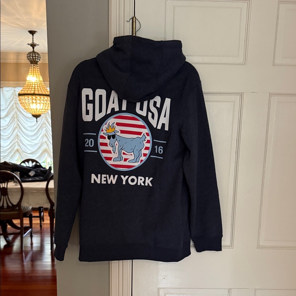 GOAT USA Men's Charcoal Hoodie Sweater